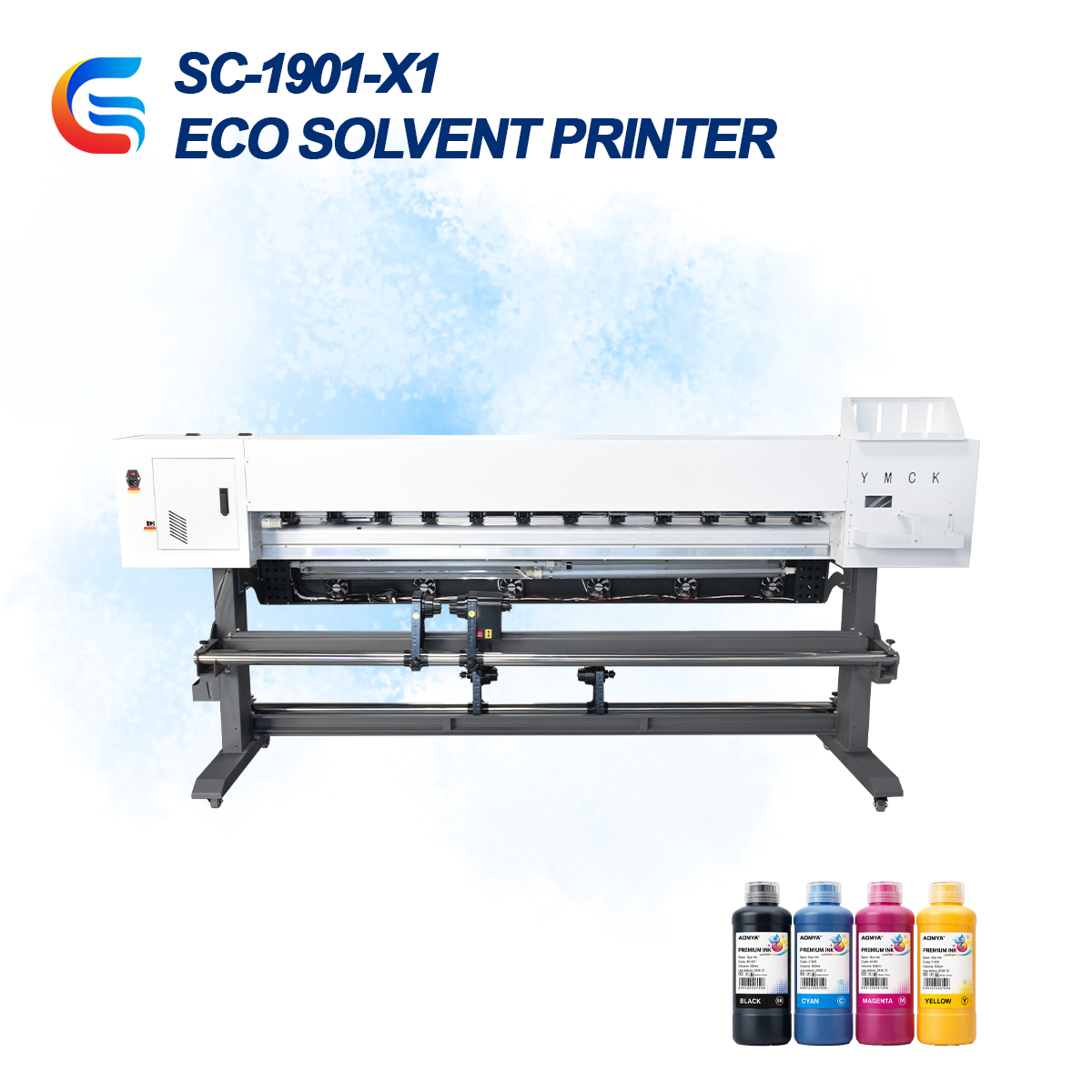 Senchro SC-1901X1 Eco-Solvent Printer Wide Format Printer