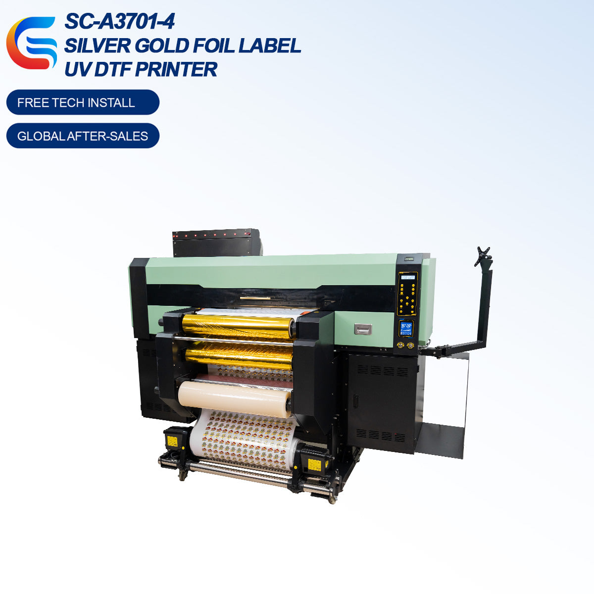 SC-A3701-4 UV DTF Gold Foil All-in-One Printer (60cm)