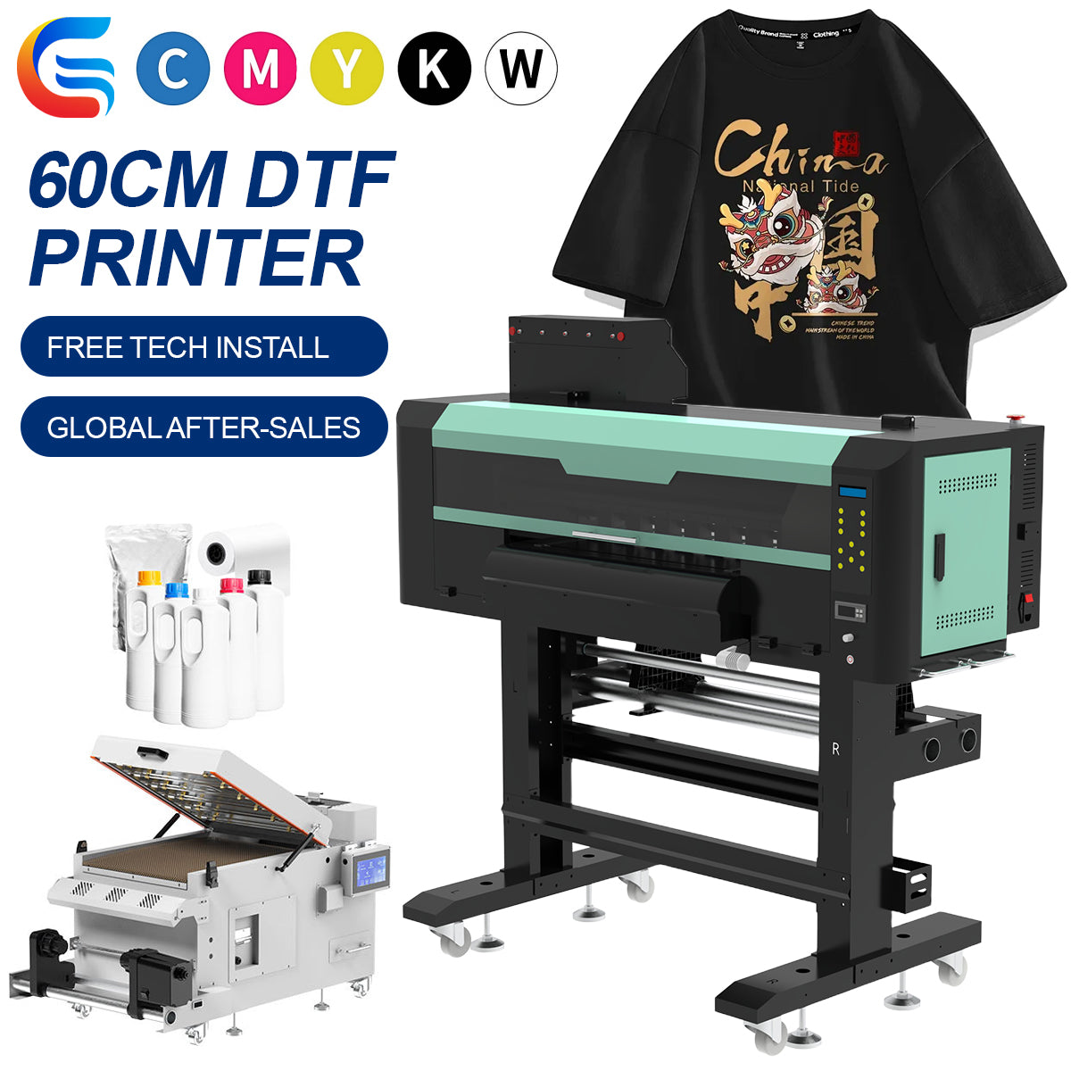 Senchro SC-C602 DTF Printer Industrial 60cm-2 Printheads DTF Printer