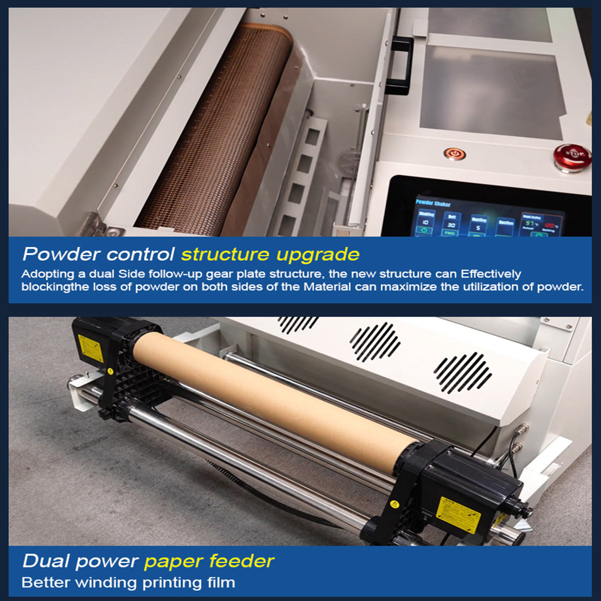 Senchro SC-H6501-25 Powder Shaking Machine for 60cm DTF Printer