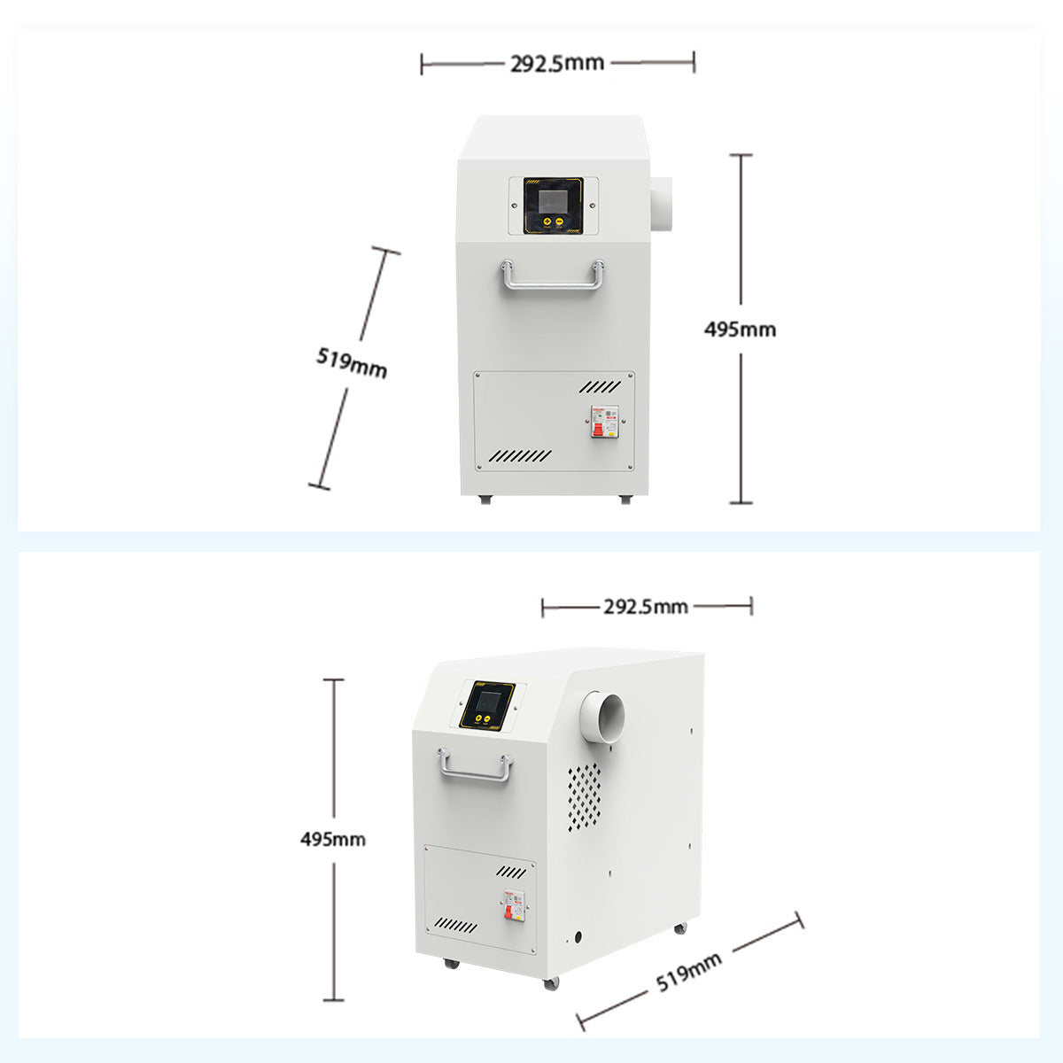Senchro SC-JS50H Air Purifier Industrial Fume Extractor for DTF Powder Shaking Machine